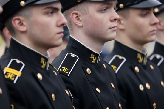 Russia Navy Cadets Graduation