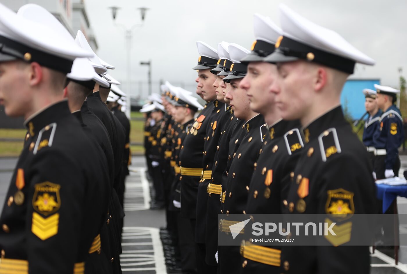 Russia Navy Cadets Graduation