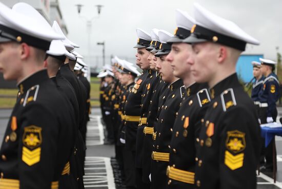 Russia Navy Cadets Graduation