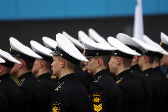 Russia Navy Cadets Graduation