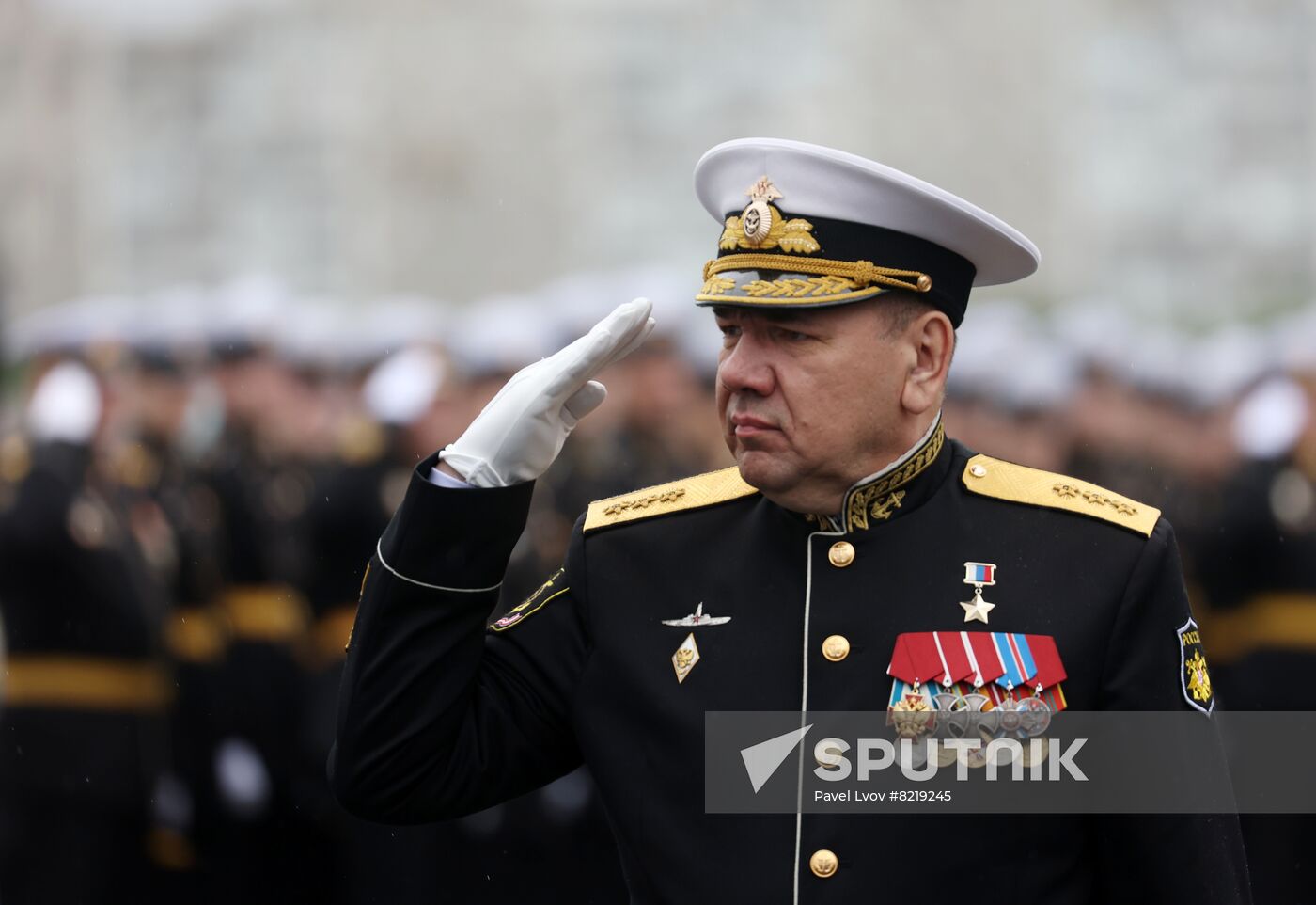 Russia Navy Cadets Graduation