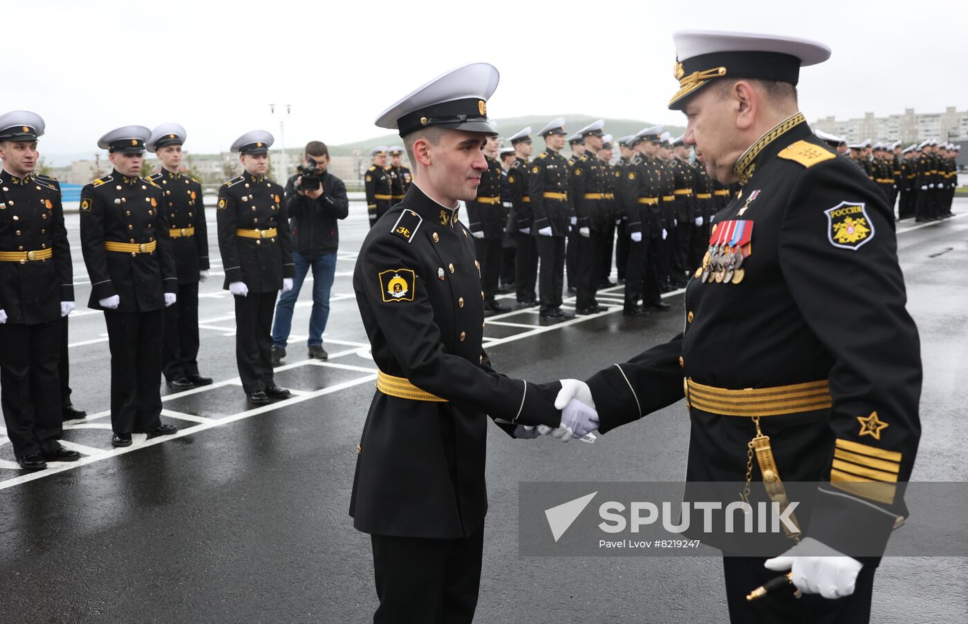 Russia Navy Cadets Graduation