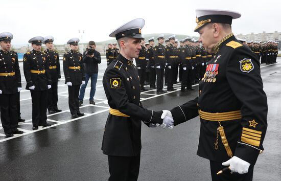 Russia Navy Cadets Graduation