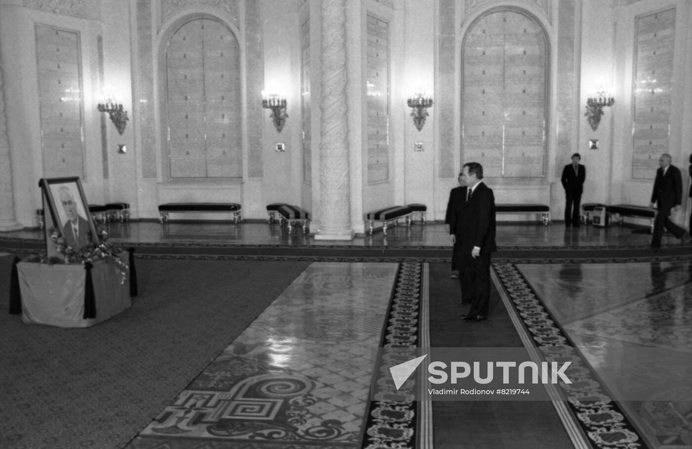 Funeral service for Yury Andropov