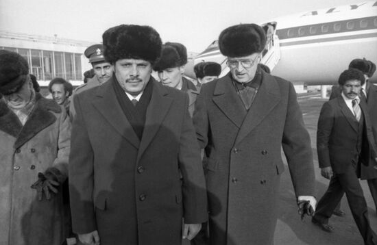 Funeral service for Yury Andropov