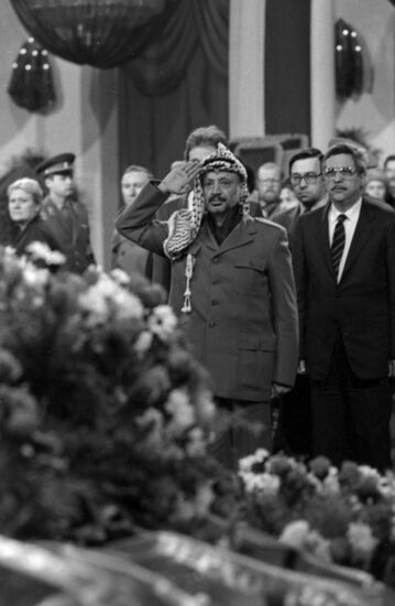 Funeral service for Yury Andropov