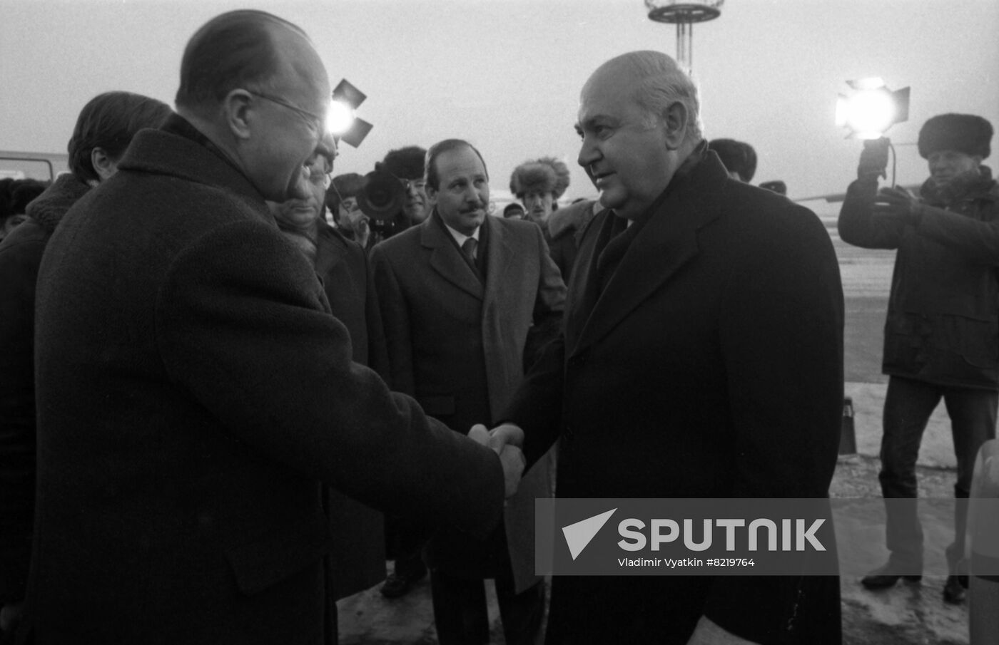 Funeral service for Yury Andropov