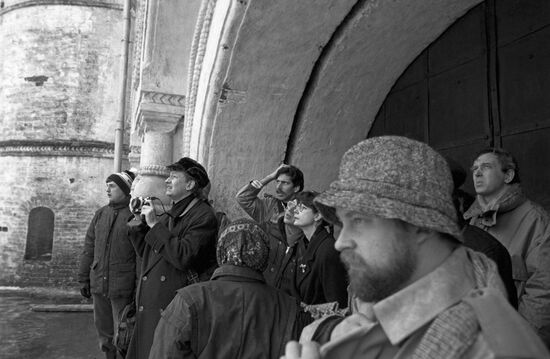 American descendants of prominent Russian families visit Soviet Union