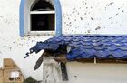 A view shows a church of St. George damaged by shelling in the course of Russia's military operation in the settlement of Komishuvakha, Luhansk People's Republic. Location: Luhansk People's Republic. Author: Viktor Antonyuk/Sputnik. LPR Russia Ukraine Military Operation