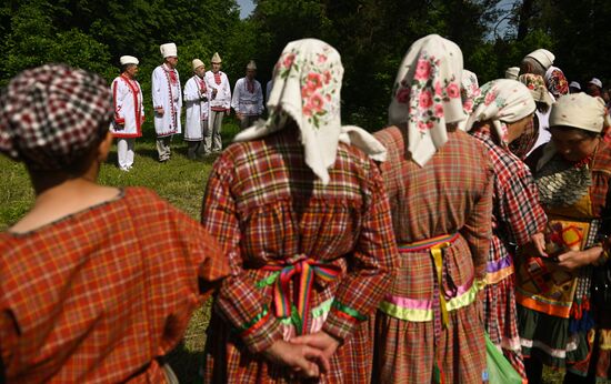 Russia Traditional Mari Celebration