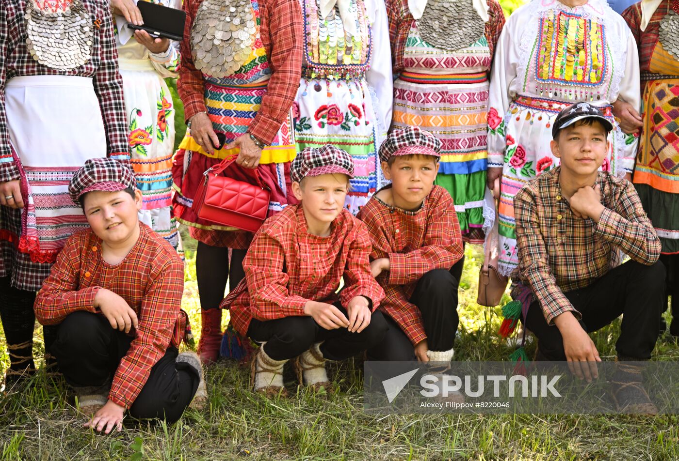 Russia Traditional Mari Celebration