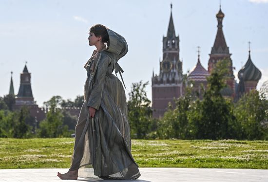Russia Moscow Fashion Week