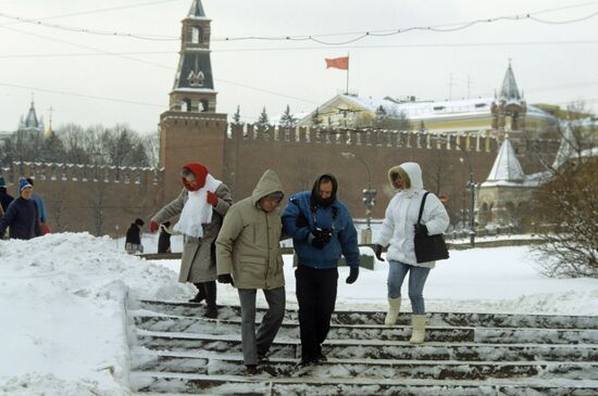 American tourists in USSR