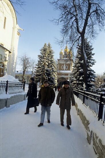 American tourists in USSR