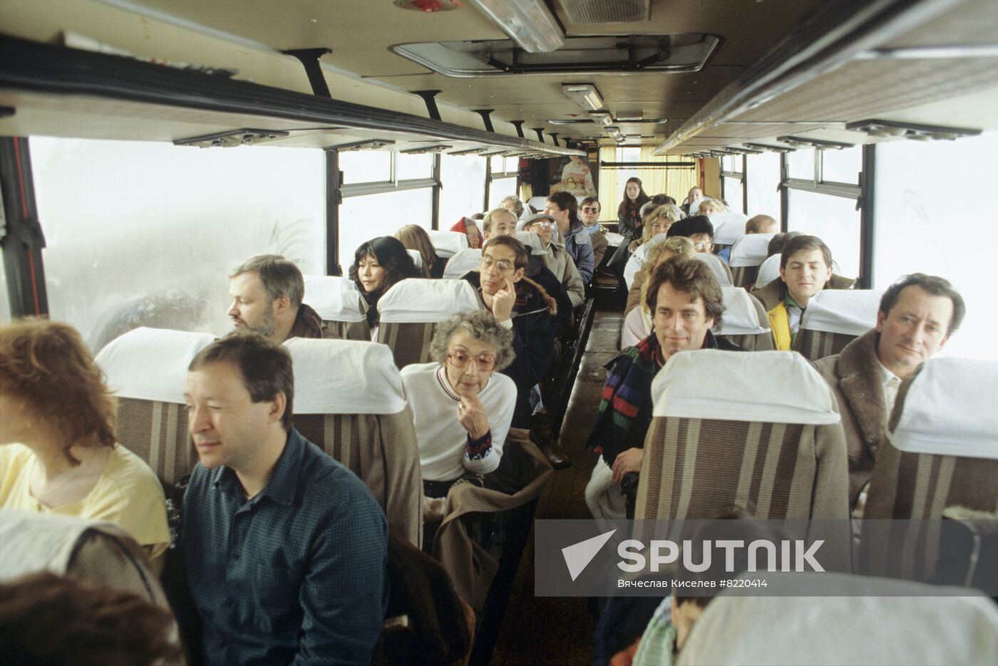 American tourists in USSR
