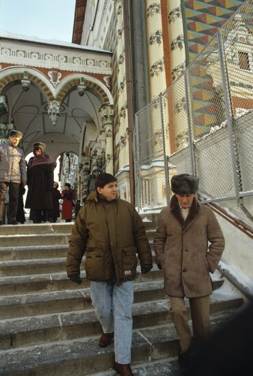 American tourists in USSR