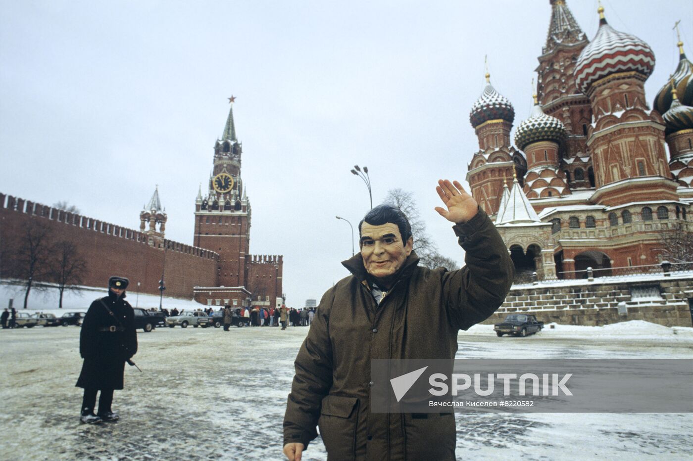 American tourists in USSR