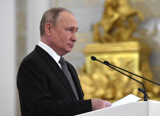 Russia Putin Higher Military Schools Graduates