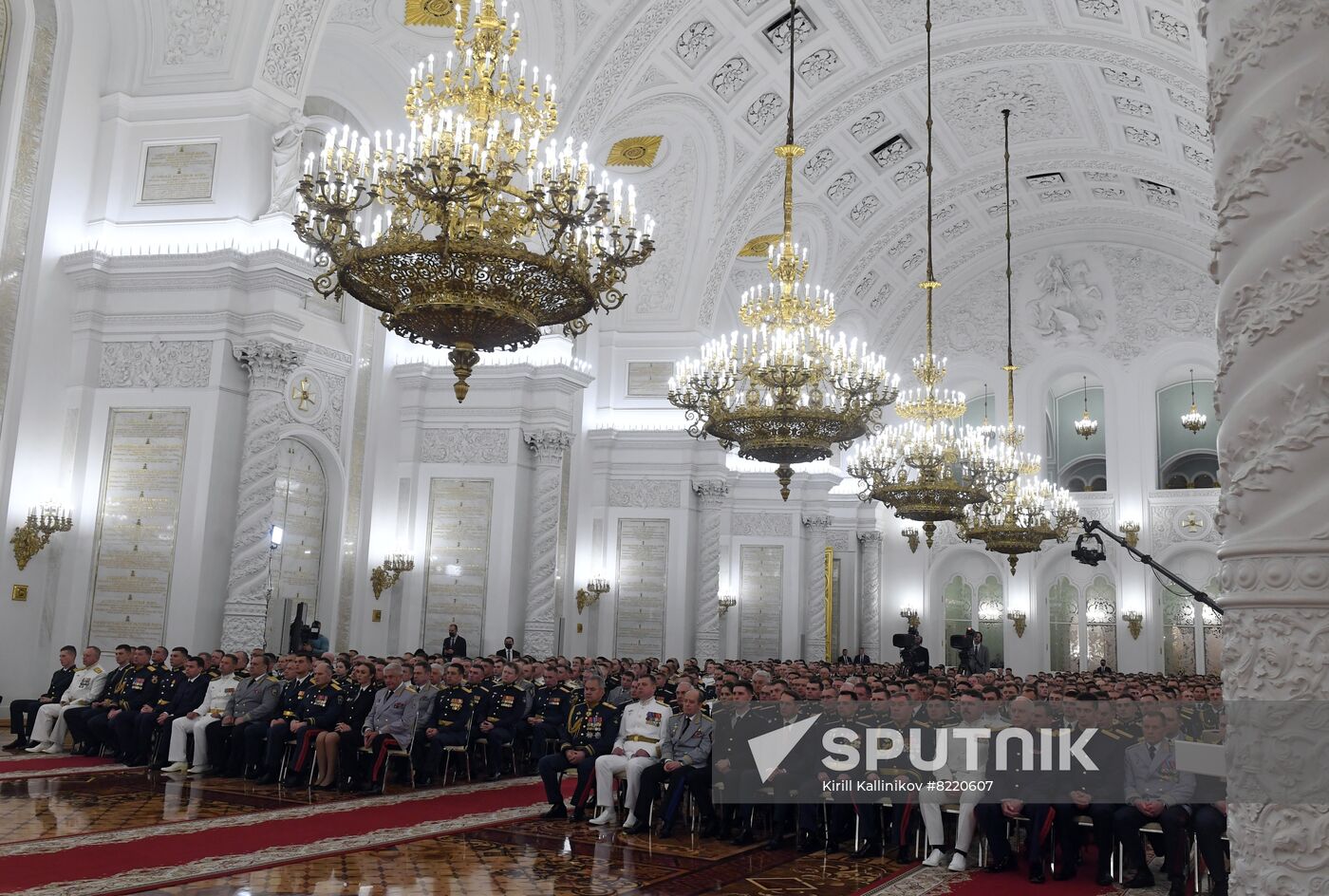 Russia Putin Higher Military Schools Graduates