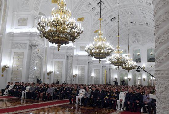 Russia Putin Higher Military Schools Graduates