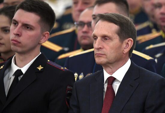 Russia Putin Higher Military Schools Graduates