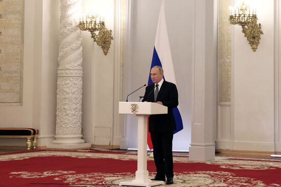Russia Putin Higher Military Schools Graduates
