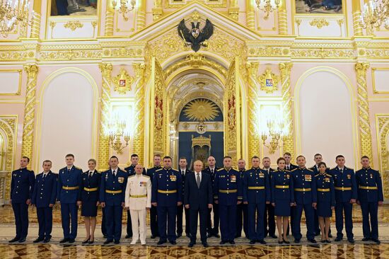 Russia Putin Higher Military Schools Graduates