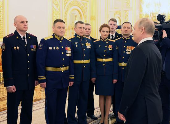 Russia Putin Higher Military Schools Graduates