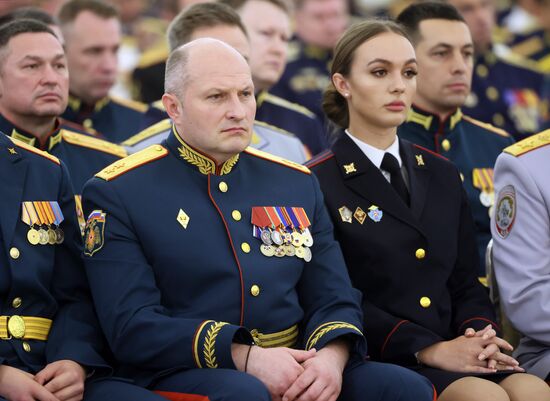 Russia Putin Higher Military Schools Graduates