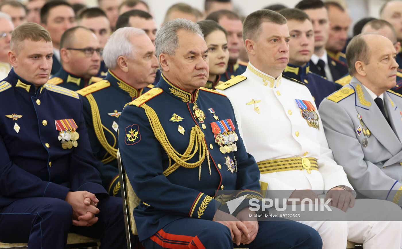 Russia Putin Higher Military Schools Graduates