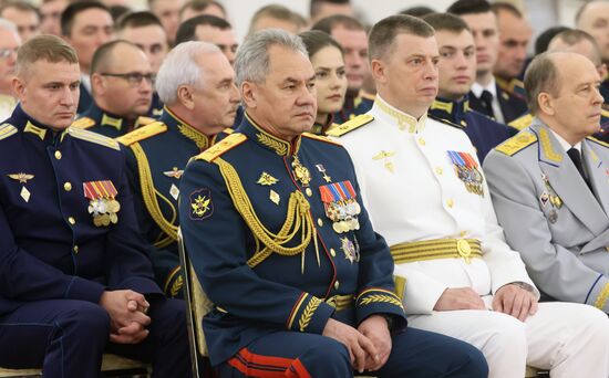 Russia Putin Higher Military Schools Graduates