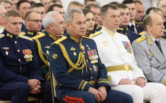 Russia Putin Higher Military Schools Graduates