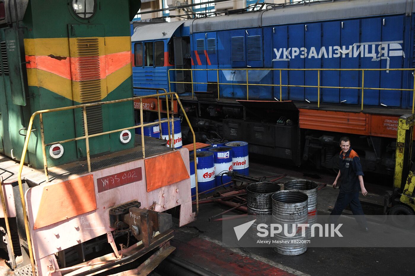 Ukraine Russia Military Operation Melitopol Railway Station