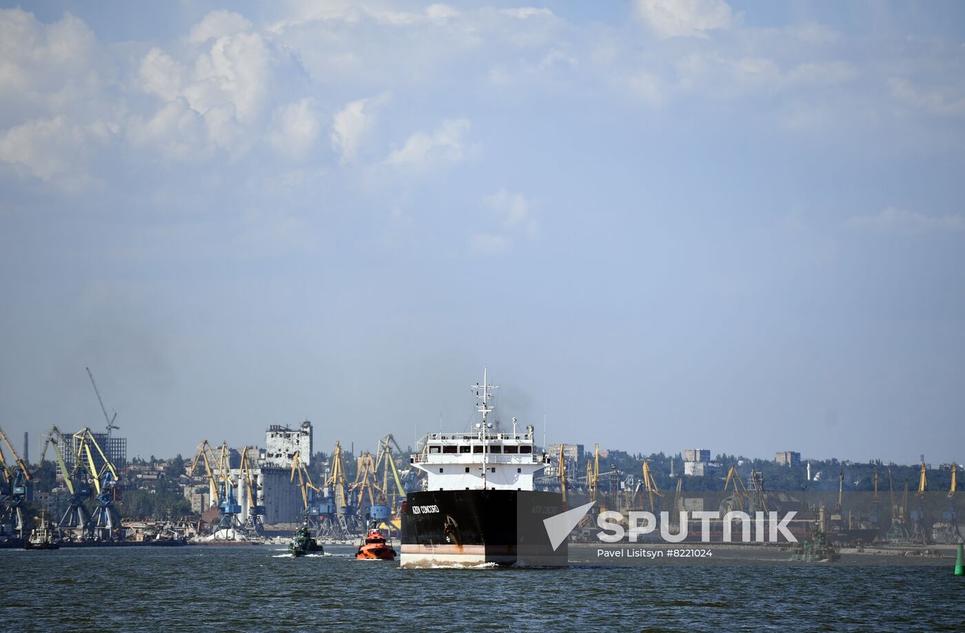 DPR Russia Ukraine Military Operation Foreign Vessel