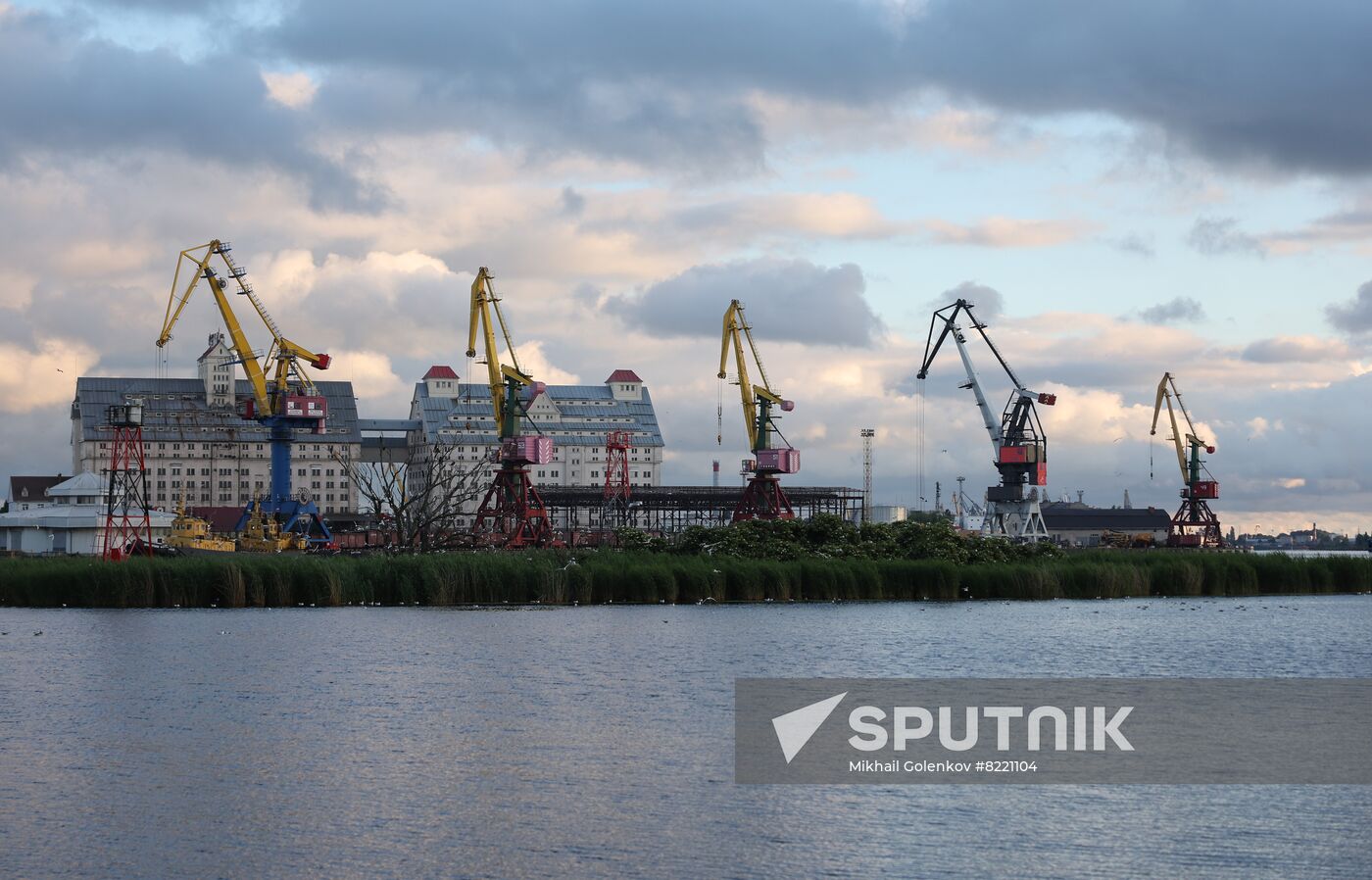 Russia Kaliningrad Sea Port