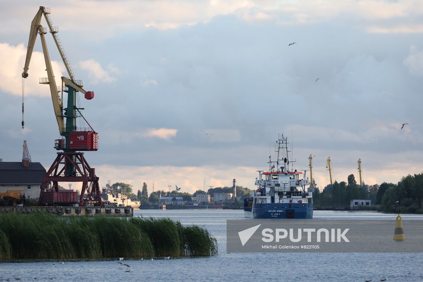Russia Kaliningrad Sea Port
