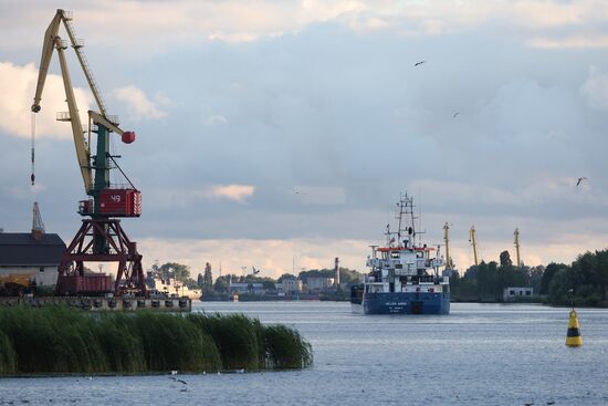 Russia Kaliningrad Sea Port