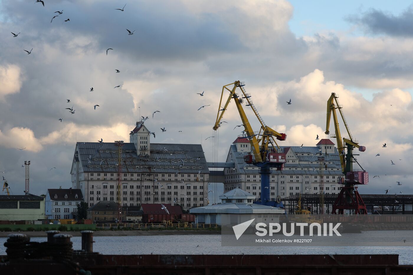 Russia Kaliningrad Sea Port