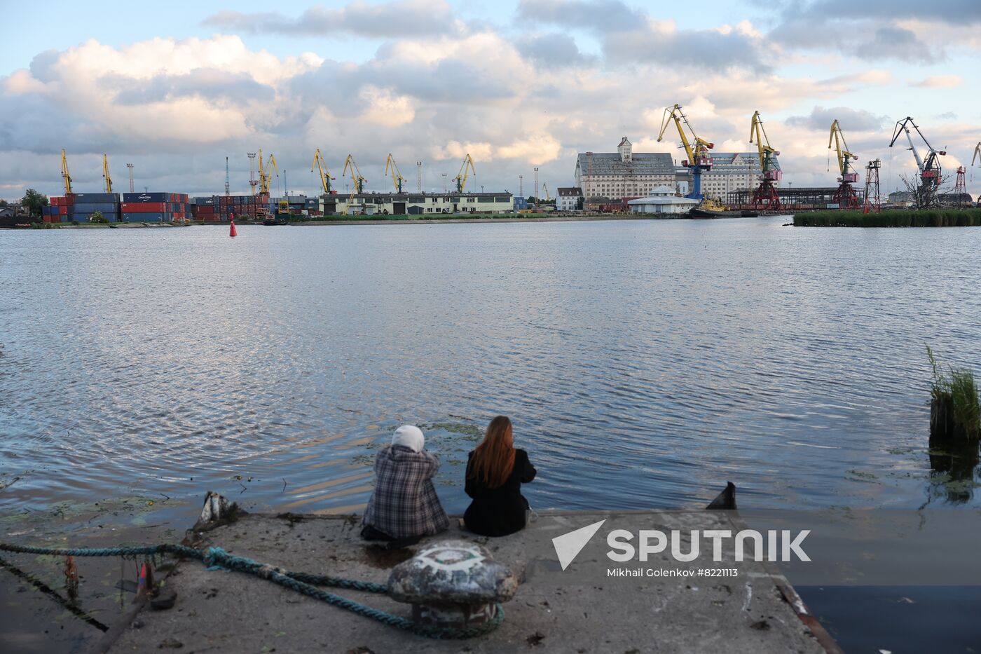 Russia Kaliningrad Sea Port