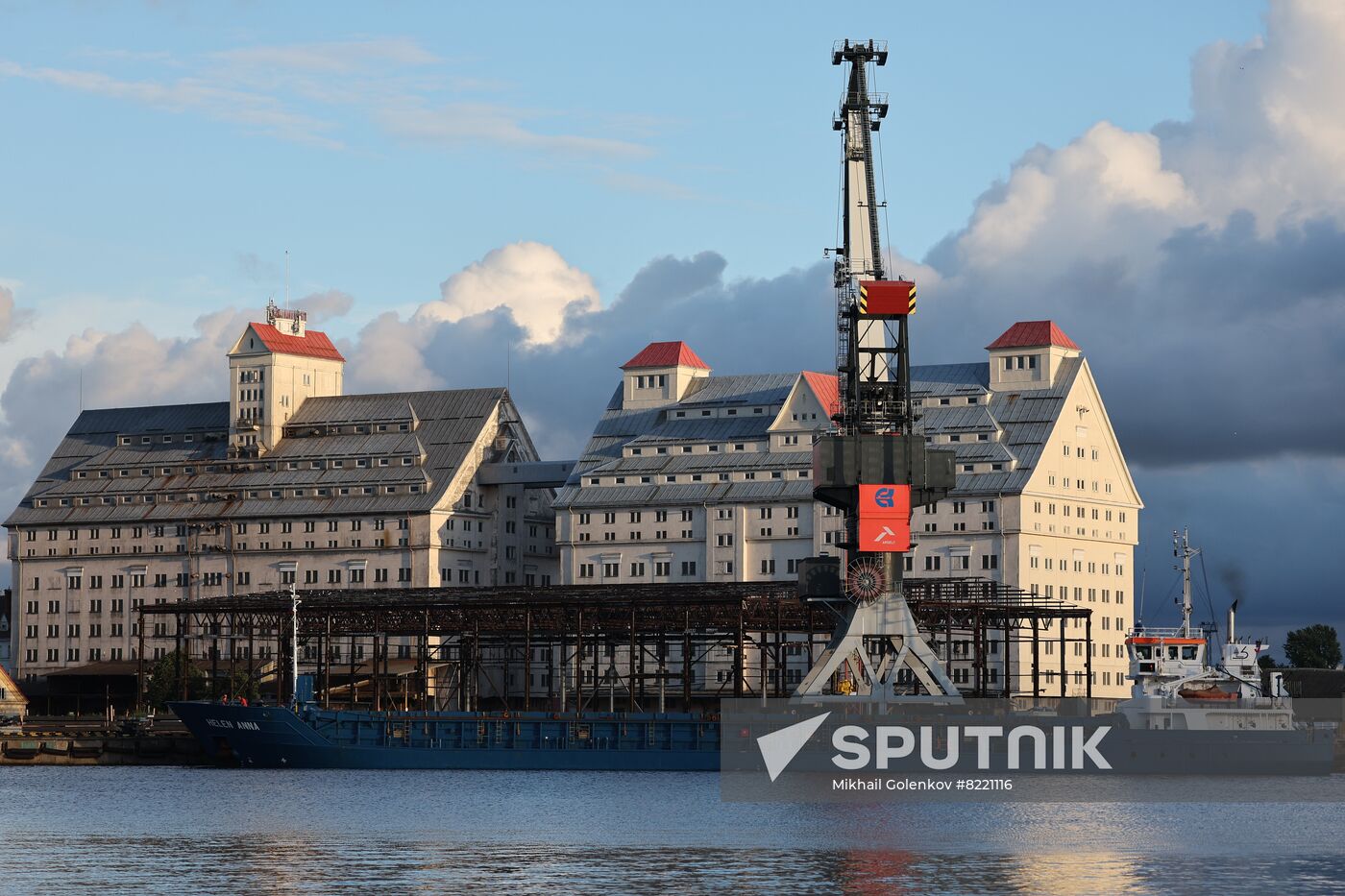 Russia Kaliningrad Sea Port