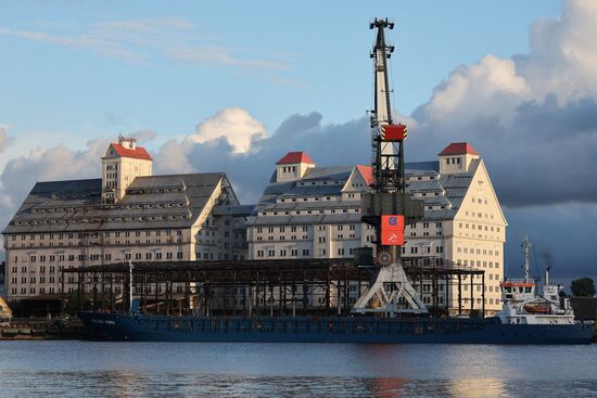 Russia Kaliningrad Sea Port