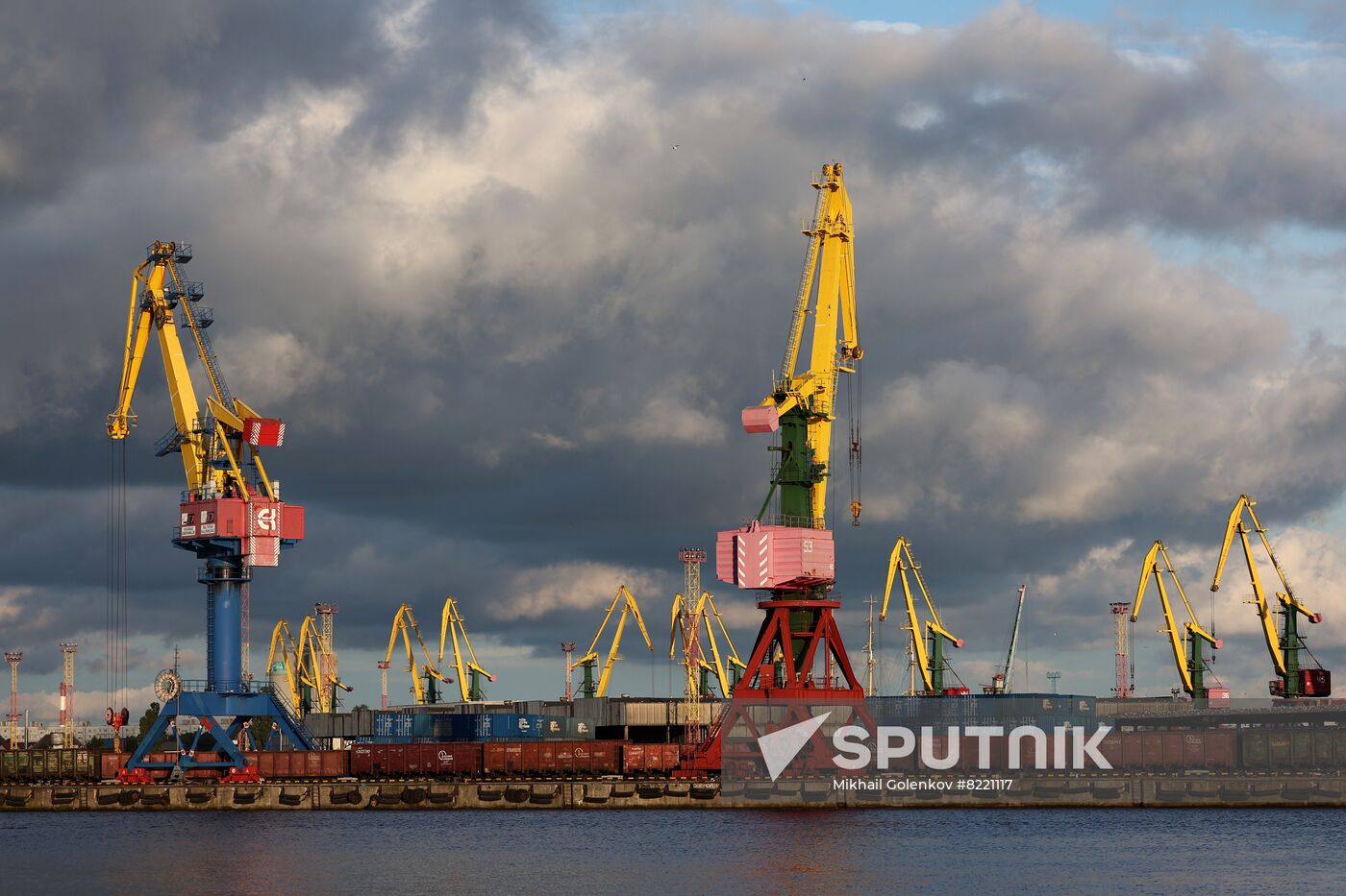Russia Kaliningrad Sea Port