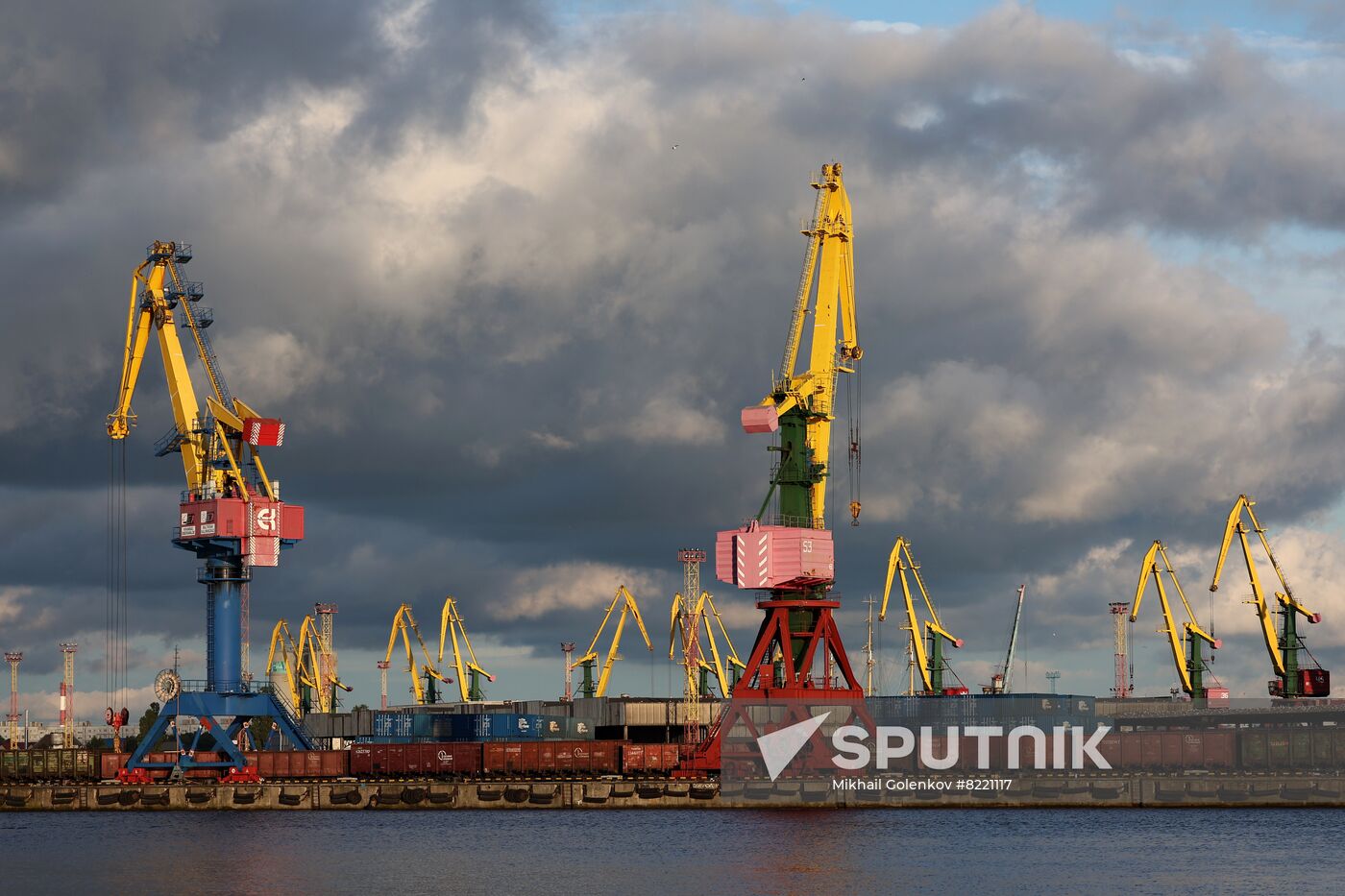 Russia Kaliningrad Sea Port