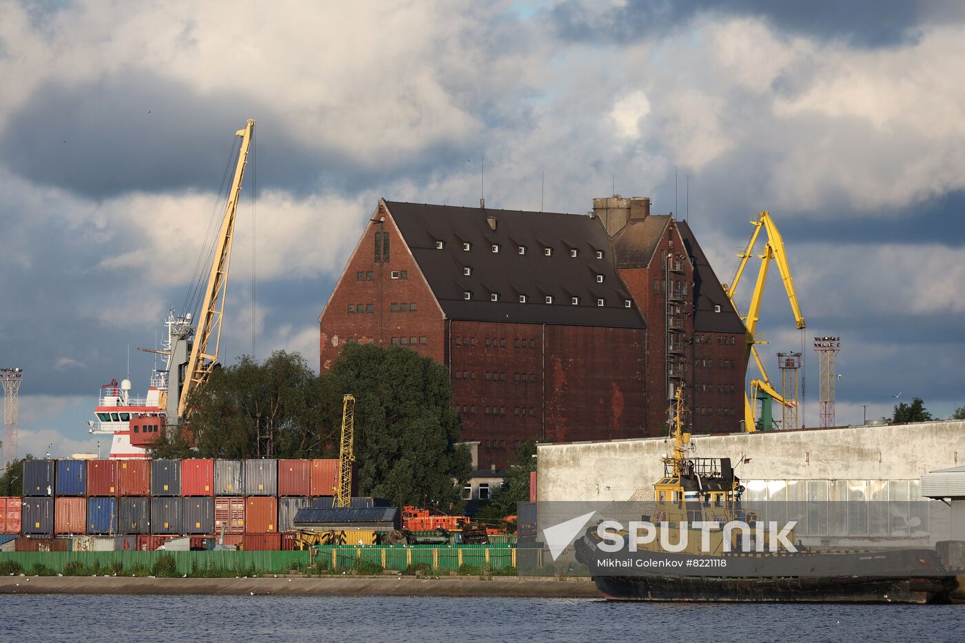 Russia Kaliningrad Sea Port