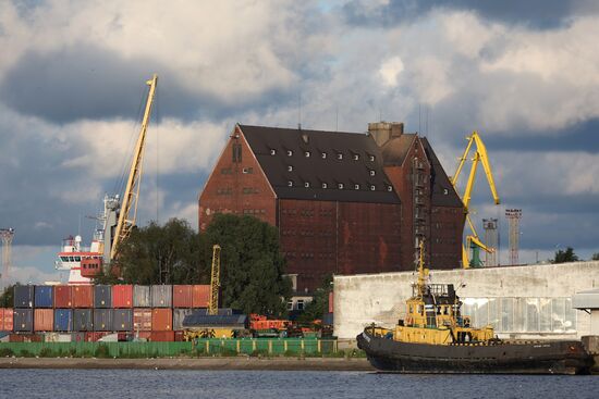 Russia Kaliningrad Sea Port