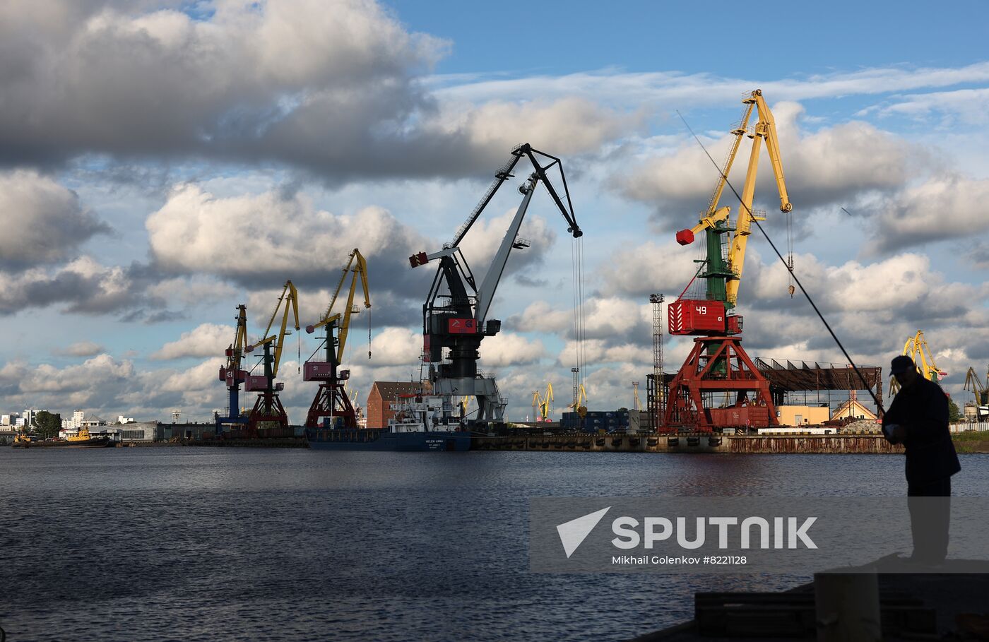 Russia Kaliningrad Sea Port