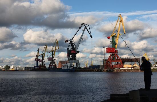 Russia Kaliningrad Sea Port