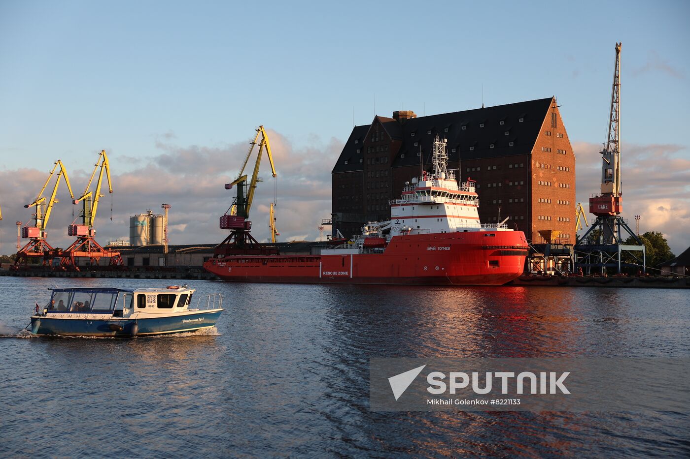 Russia Kaliningrad Sea Port