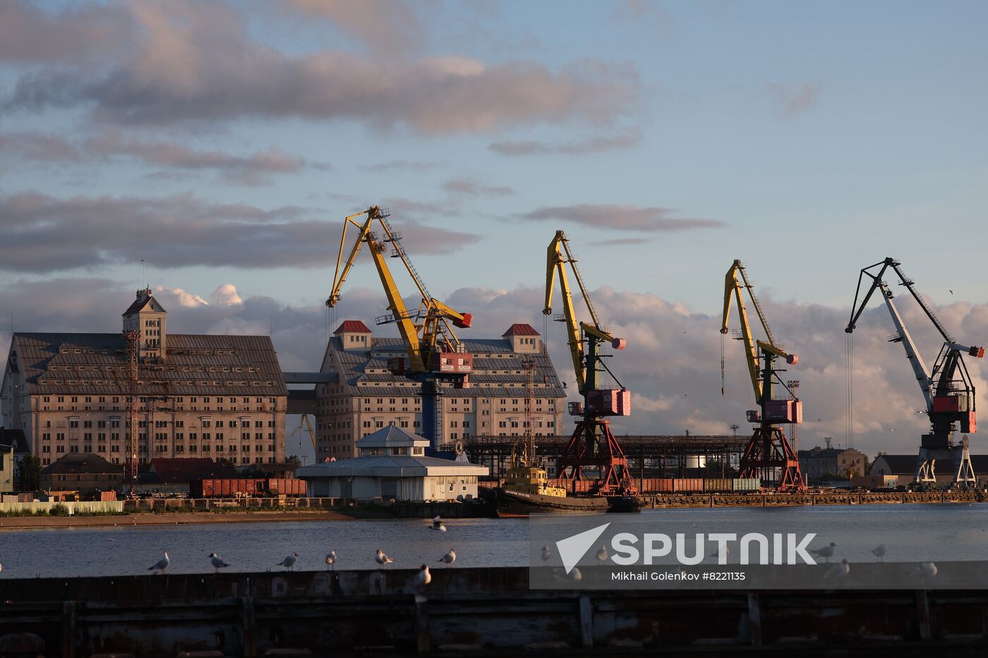 Russia Kaliningrad Sea Port