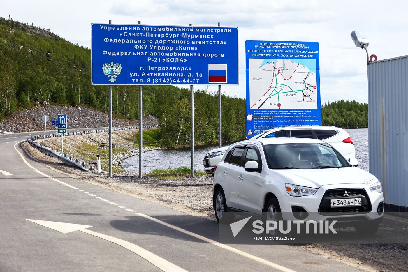 Russia Norway Truck Traffic Ban